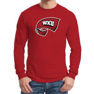 Western Kentucky Hilltoppers Primary Logo Long Sleeve T-Shirt