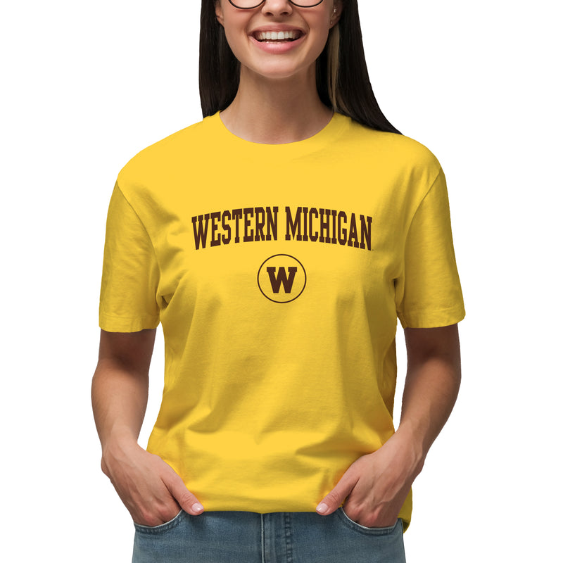 Western Michigan Arch Logo T-Shirt - Daisy