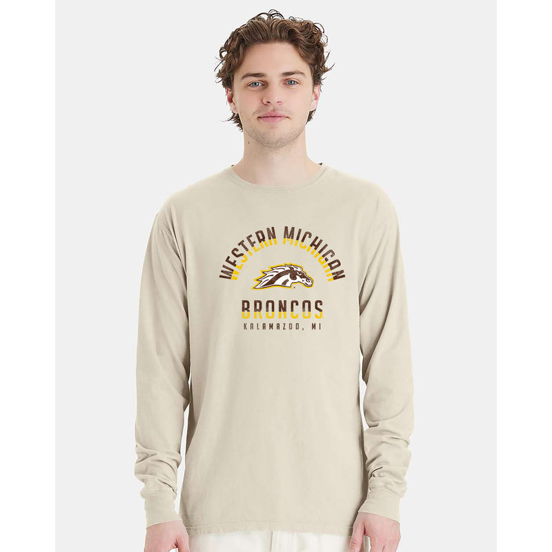 WMU Division Arch CW Long Sleeve - Parchment