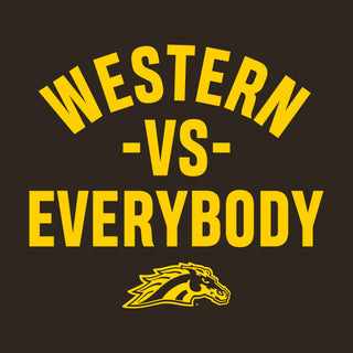 Western Michigan Vs Everybody T-Shirt - Dark Chocolate