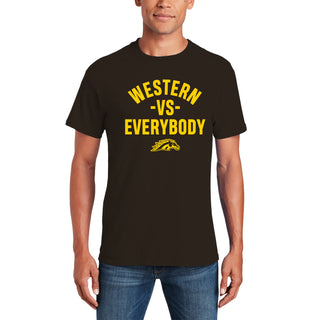 Western Michigan Vs Everybody T-Shirt - Dark Chocolate