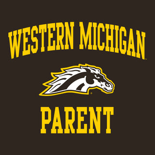Western Michigan Arch Logo Parent T-Shirt - Dark Chocolate