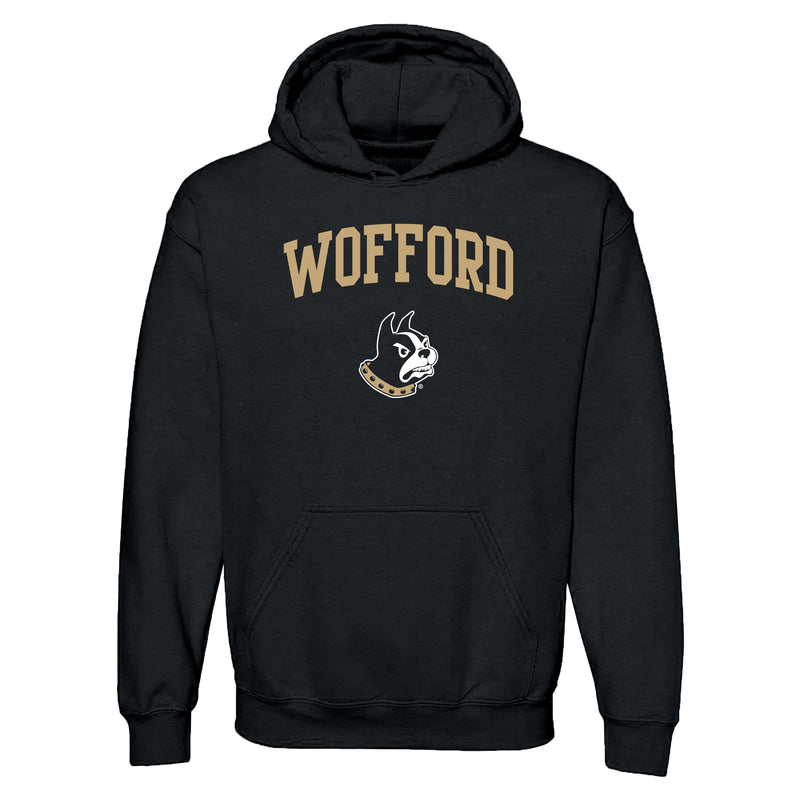 Wofford College Terriers Arch Logo Hoodie - Black