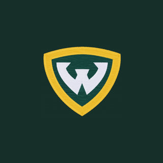 Wayne State Primary Logo EMB Full Zip Hoodie