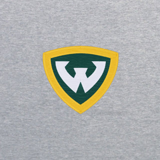 Wayne State Primary Logo EMB Full Zip Hoodie