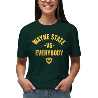 Wayne State Vs Everybody T-Shirt - Forest