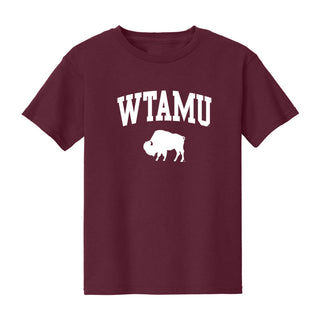 West Texas A&M Buffaloes Arch Logo Youth T-Shirt