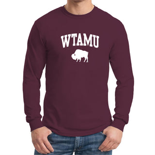 West Texas A&M Buffaloes Arch Logo Long Sleeve T-Shirt