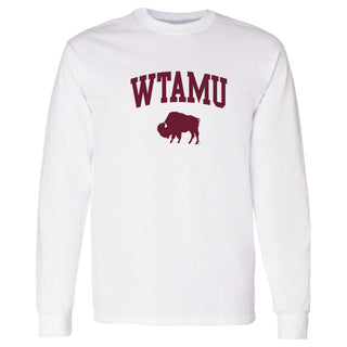 West Texas A&M Buffaloes Arch Logo Long Sleeve T-Shirt