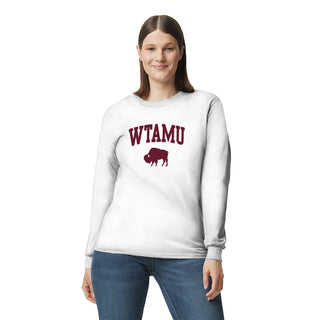 West Texas A&M Buffaloes Arch Logo Long Sleeve T-Shirt