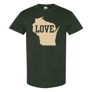 Wi Love Milwaukee T-Shirt - Forest