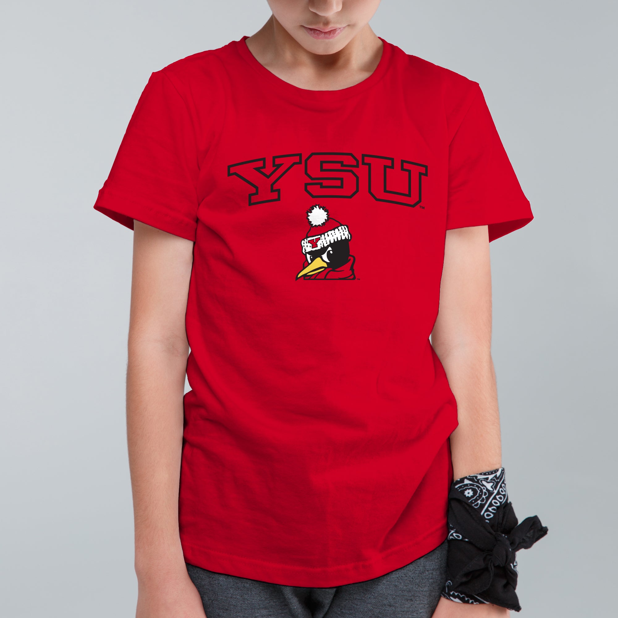 Tappetino Per Mouse Youngstown State Penguins – Logo Ufficiale Basso Profilo 23,6x19,8 Cm