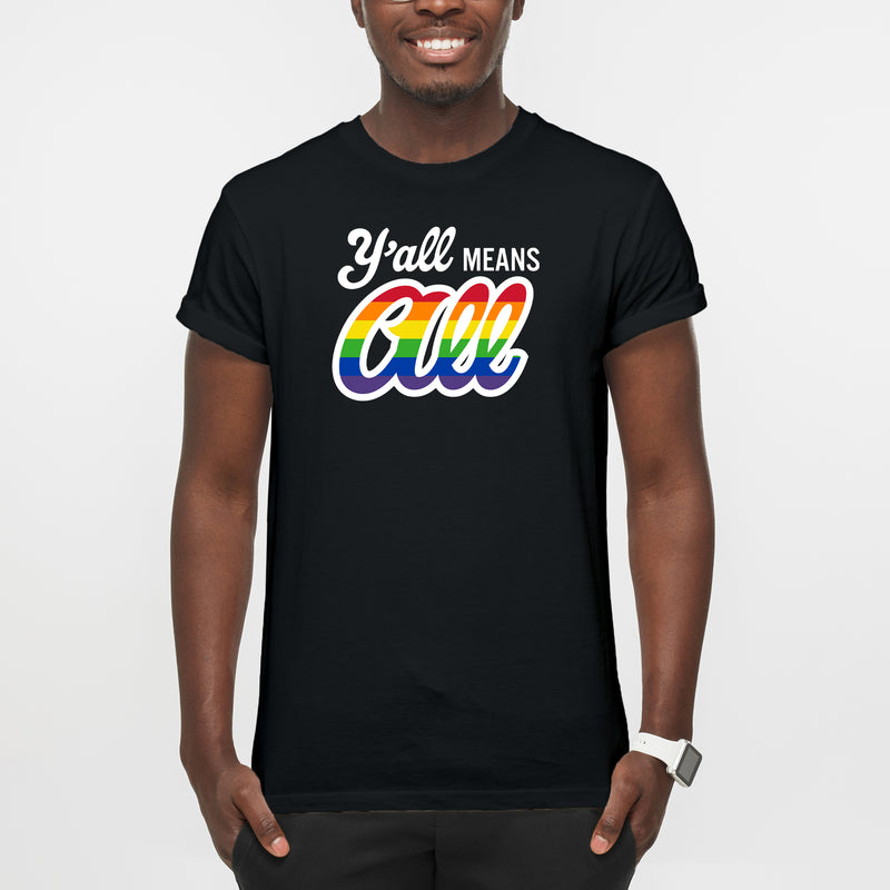 Y'all Means All T-Shirt - Black