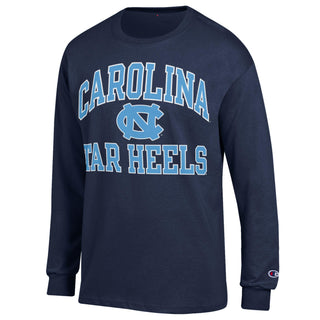 Champion Carolina Arch Over Tar Heels Long Sleeve - Navy