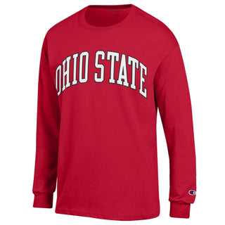 Ohio State Arched Champion Basic Long Sleeve - Scarlet