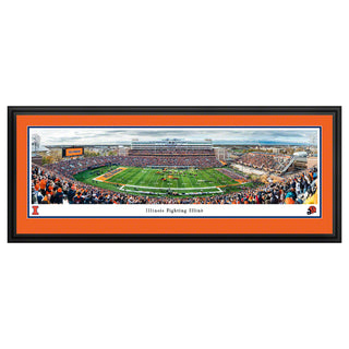 Illinois Football Panorama