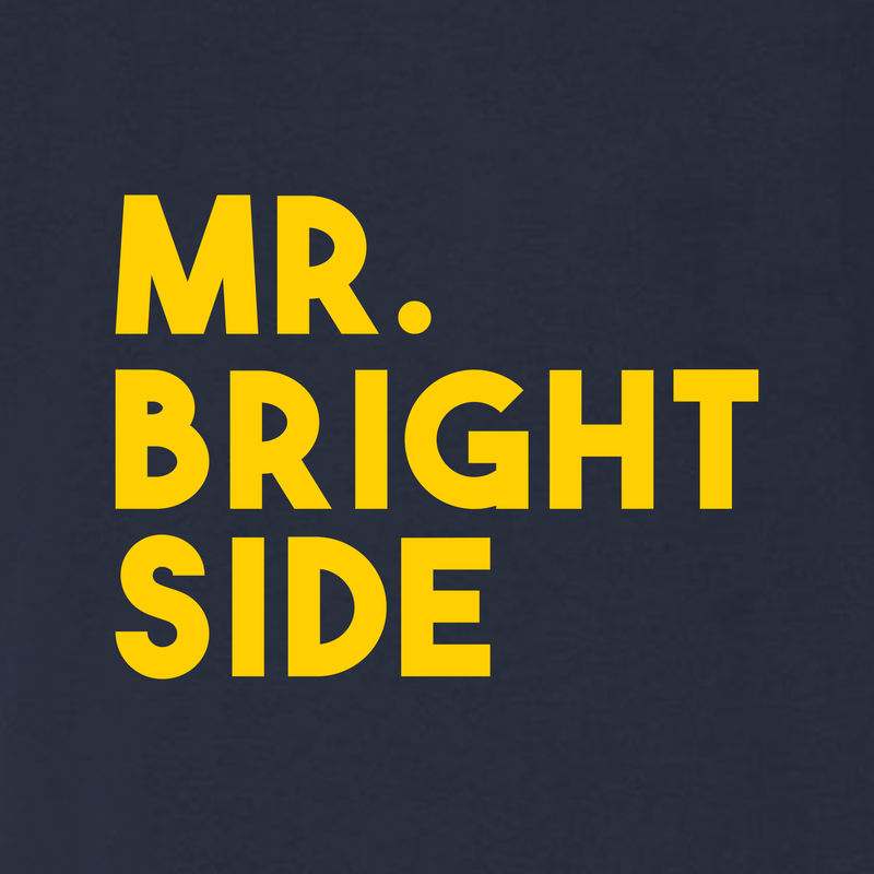 Mr Brightside Triblend T-Shirt - Navy