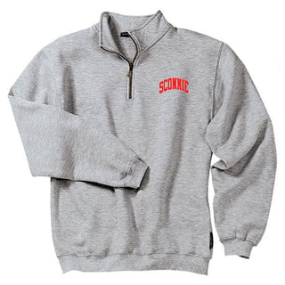 Sconnie Quarter-Zip Pullover - Heather Grey