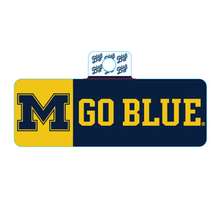 MICHIGAN BLUE84 JUNIOR WORDMARK DECAL