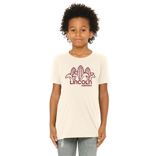 Lincoln Corn Youth Jersey T-Shirt - Soft Cream