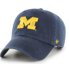 47 Brand Michigan Wolverines 47 Clean Up - Navy