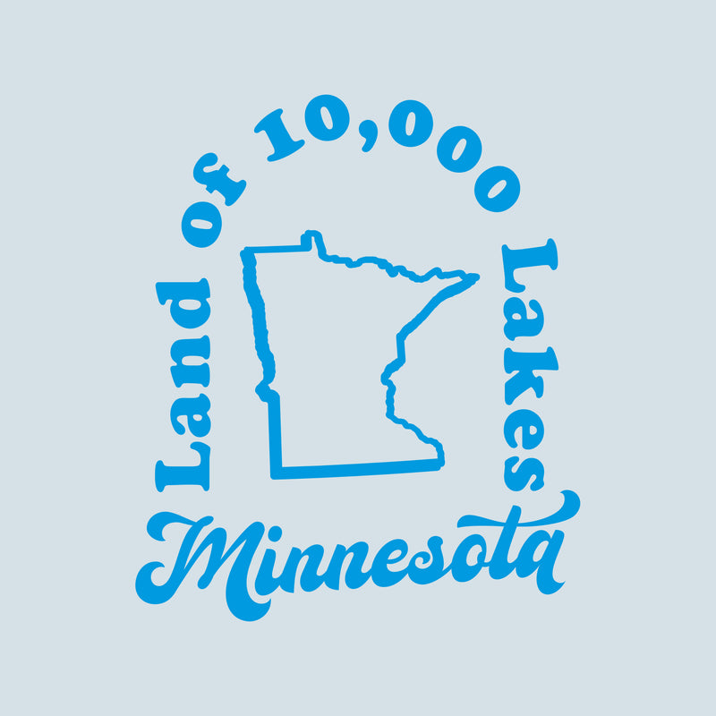 MN 10000 Lakes CW T-Shirt - Soothing Blue