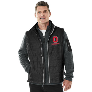 Ohio State Quilted Vest - Black