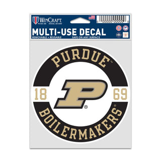 Purdue Boilermakers PATCH Fan Decals 3.75" x 5"