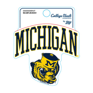 MICHIGAN BLUE84 JUMP LINE DECAL