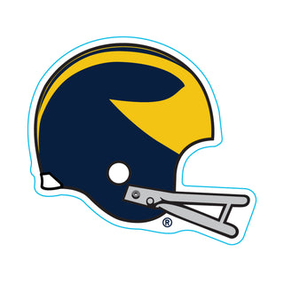 MICHIGAN BLUE84 VAULT LOGO FOOTBALL HELMET DECAL