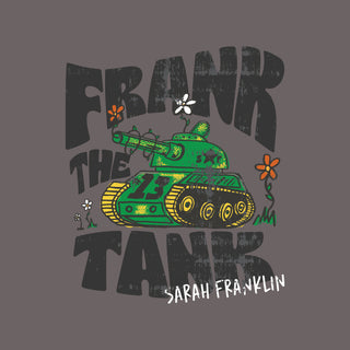 Sarah Franklin Frank the Tank Youth Hoodie - Smoke Grey