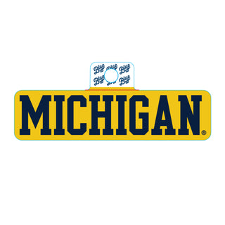 MICHIGAN BLUE84 SOPHOMORE MASCOT DECAL