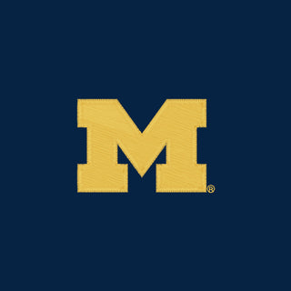 Michigan Primary Logo LC EMB Zip Hoodie