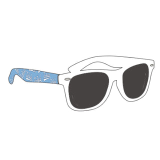 UNC Malibu Sunglasses - White