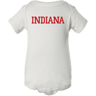 Indiana University Hoosiers Basic Block Creeper - White