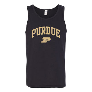 Purdue University Boilermakers Arch Logo Tank Top - Black
