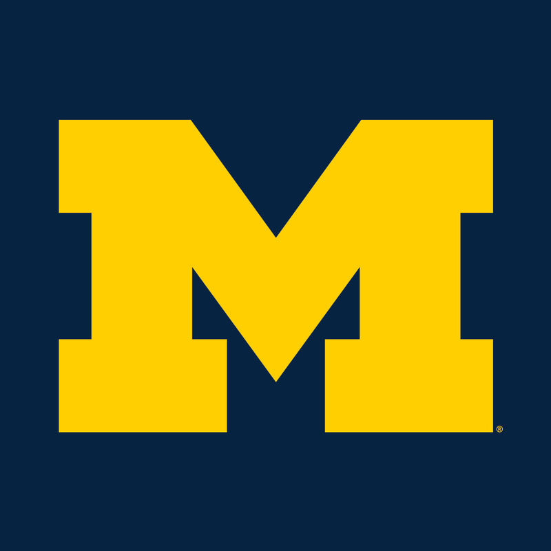 University of Michigan Wolverines Primary Logo Tank Top - Navy