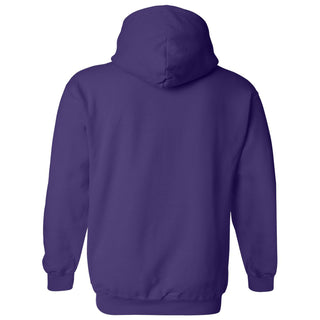 University of Northern Iowa Panthers Basic Script Heavy Blend Hoodie - Purple