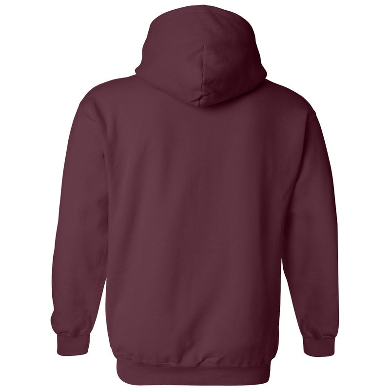 Central Michigan University Chippewas Athletic Arch Hoodie - Maroon