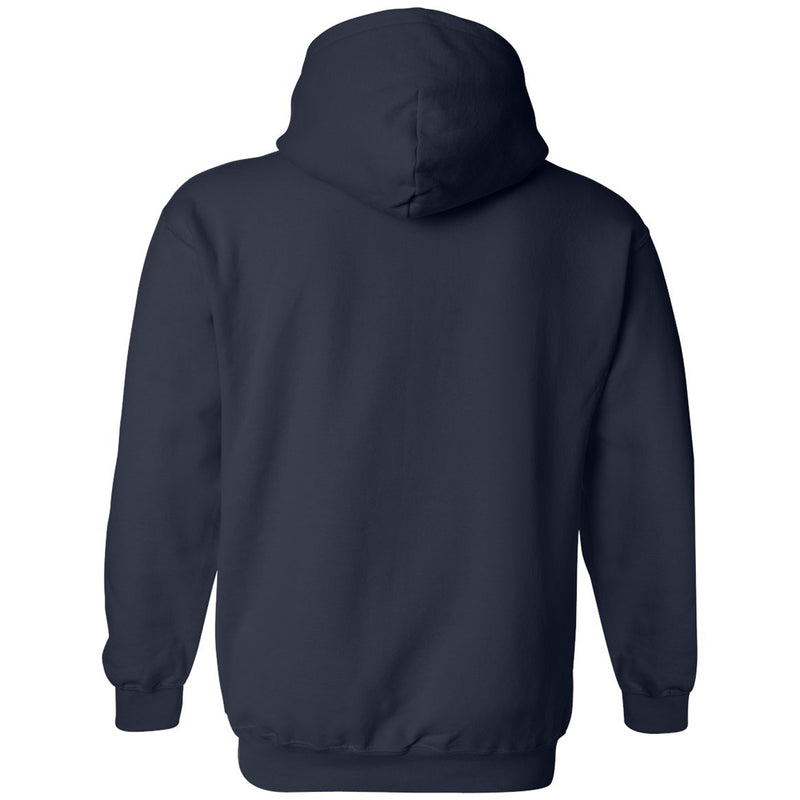 University of Southern Indiana Screaming Eagles Basic Block Heavy Blend Hoodie - Navy
