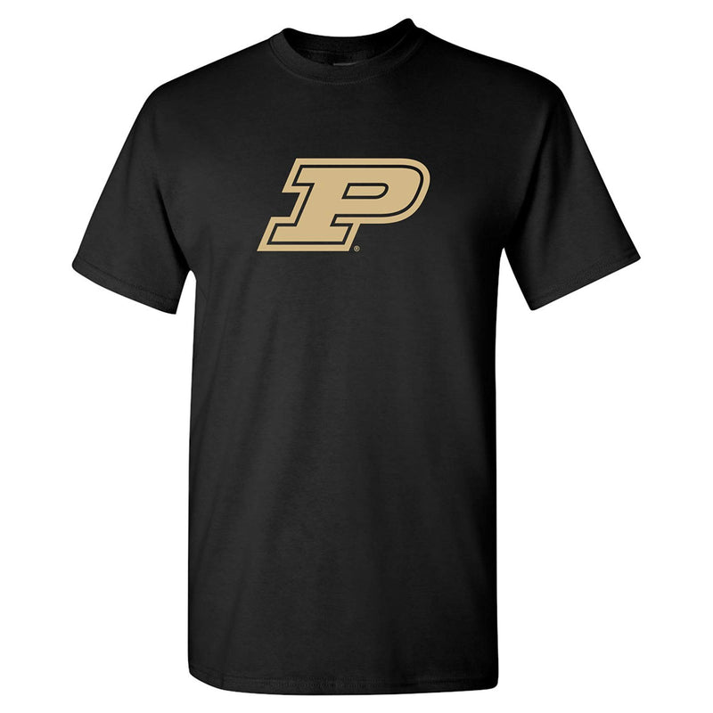 Purdue University Boilermakers Block P Short Sleeve T-Shirt - Black