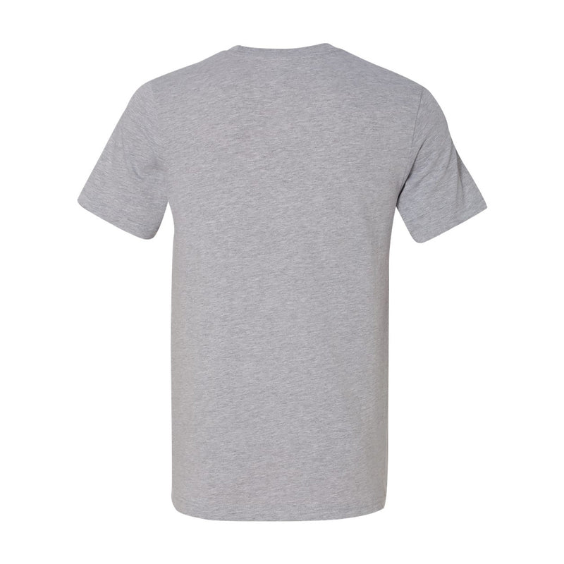 University of Toledo Rockets Pocket Short Sleeve T-Shirt - Athletic Heather/Navy
