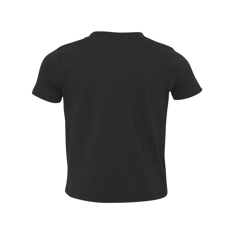 DePauw University Tigers Basic Block Toddler Short Sleeve T Shirt - Black