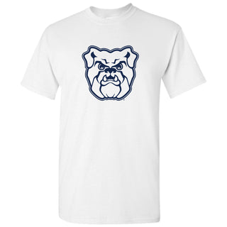 Butler University Bulldog Logo Short Sleeve T Shirt - White