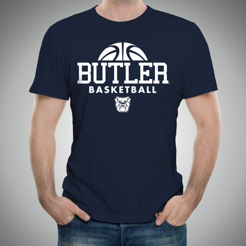 Butler University Bulldogs Basketball Hype Short Sleeve T Shirt - Navy