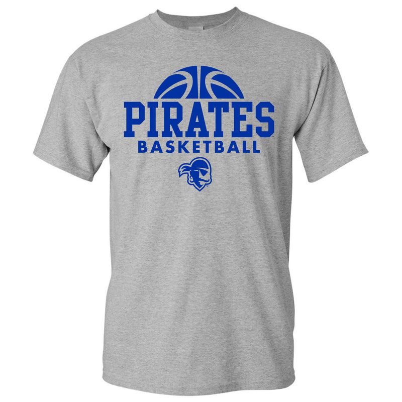 Seton Hall University Pirates Basketball Hype Short Sleeve T Shirt - Sport Grey