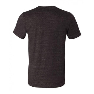 Iowa Basic Block Canvas Triblend T-Shirt - Charcoal Black