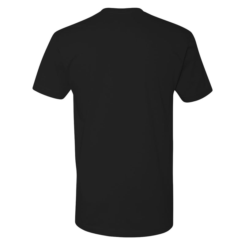 Purdue University Boilermakers Basic Block Next Level Short Sleeve T Shirt - Black