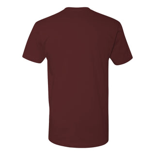 Loyola University Chicago Ramblers Faded Retro Basketball Short Sleeve T Shirt - Maroon