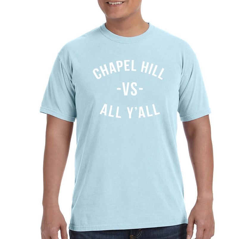 Chapel Hill Vs All Yall Comfort Colors T Shirt - Chambray